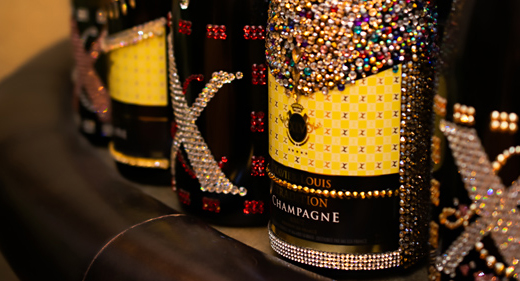 シャンパンボトル